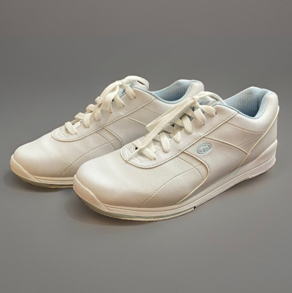 Dexter Raquel III Women’s Bowling Shoes - White / Light Blue - Size 10